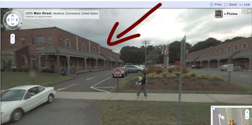 Our building is on the LEFT